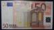 50 EURO J076F1 Italy Serie S  Perfect UNC - 50 Euro