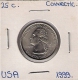 A1 USA Quarter Dollar 1999. UNC  CONNECTICUT - 1999-2009: State Quarters