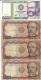 PEROU . LOT DE 4 BILLETS   . - Peru