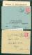 Lot De 10 Lettres Affranchie Par Type Gandon , Avec Le Contenu  - Ay81 - 1945-54 Marianne Of Gandon