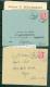 Lot De 10 Lettres Affranchie Par Type Gandon , Avec Le Contenu  - Ay81 - 1945-54 Marianne De Gandon