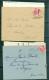 Lot De 10 Lettres Affranchie Par Type Gandon , Avec Le Contenu  - Ay81 - 1945-54 Marianne De Gandon