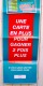 FDJ LA FRANCAISE DES JEUX  AFFICHE PUBLICITAIRE NEUVE PLIEE DIMENSION 80 X 30 Cm  POKER PLUS - BINGO - BLACK JACK. - Affiches