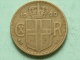 1929 N GJ - 1 KRONA / KM 3.1 ( For Grade, Please See Photo ) ! - Islande