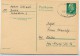 BAHNPOST Halle - Berlin 1971 Auf  DDR Postkarte P75 - Postcards - Used