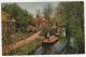 CPSM GIETHOORN, BONDSHOTEL CAFE RESTAURANT ELSEVIER, MELKVERVOER , 9cm/14cm Environ, PAYS BAS - Giethoorn