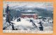 Die Peterbaude Mi Der Kleinen Sturmhaube Im Winter Schneeberg 1904 Postcard - Schneeberg