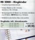 2 Alben Für KABE Vordruck-Text Neutral 72€ Farbe Braun Als Ringbinder Für Komplettalbum Bewährte Ausführung Made Germany - Binders Only