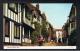 RB 933 - 4 Postcards - Rye Sussex - St Mary's Church - Old Houses - Mermaid Street - Rye