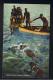 RB 934 - 1947 Postcard - Diving For Pennies Nassau Bahamas - 2d Rate To Bournemouth UK With Tourist Slogan - Bahamas