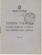 CARNET TOURISTIQUE 1937 ITALIE PONTE S LUIGI - Altri & Non Classificati
