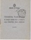 CARNET TOURISTIQUE 1937 ITALIE PONTE S LUIGI - Other & Unclassified