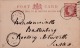 00830 Enteropostal De London A Battemberg 1880 - Sonstige & Ohne Zuordnung