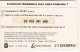 CODECARD-FT-30MN-3 SUISSES-LEVRE ROUGE31/12/2002-610000exTBE - FT