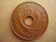 BRITISH EAST AFRICA USED TEN CENT COIN BRONZE Of 1937 (H) - British Colony