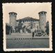 Photo Originale (Août 1955) : TURIN, TORINO, Palazzo Madama, Plaais Royal (Italie) Triporteur, Mobylette - Palazzo Madama