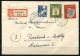 1527 - DEUTSCHLAND-BUND - Mi.Nr. 170,171 Und 172 UR Auf Portogerechtem R-Brief Mit Ank.-Stempel - Briefe U. Dokumente