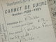 Delcampe - CARTE INDIVIDUELLE D'ALIMENTATION - Maire De BESSE / Puy De Dome GENDRE Pierre ( Délivrée 1918 / Details See Photo ) !! - Documents Historiques