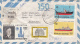 SHIPS, POST PALACE, GENERAL, ENERGY, STAMPS ON COVER, 1980, ARGENTINA - Brieven En Documenten