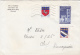 CATHEDRALE, COAT OF ARMS, STAMPS ON COVER, 1977, FRANCE - Storia Postale