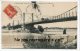 - CAVAILLON - ( Nouvelle Vue ), Pont Suspendu Sur La Durance, En 1911, Peu Courante, Pêcheur, écrite, TBE, Scans. - Cavaillon