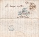 00958 Carta Barcelona A Perpignan 1857 2Rs - ...-1850 Prephilately