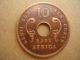 BRITISH EAST AFRICA USED TEN CENT COIN BRONZE Of 1964 - George VI. - Colonie Britannique