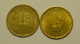 Monaco SET 1 Franc 1924 + 1926 HIGH GRADE - 1922-1949 Louis II