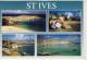 CORNWALL - ST. IVES   Multi View : Overlooking, The Wharf, St. Eia Church, Harbour - St.Ives