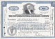 United States THE NEW YORK CENTRAL RAILROAD COMPANY 100 Shares Certificate 1965 Perfin Perfore Lochung - Chemin De Fer & Tramway