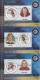 Canada Set Of 6 NHL All-Star Stamp Cards - Thematic Collection #93 - Jahressätze Der Kanad. Post