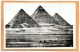 Pyramids Of Gizeh Real Photo Postcard Air Mail - Pyramiden