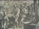 Intéressante Gravure De Jan Van Der Straet : La Chasse Aux Grives / époque XVIè Siècle - Prenten & Gravure