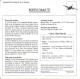 AVIATION FICHE TECHNIQUE APPAREIL DE TRANSPORT BOEING MODEL 727 U.S.A REF 12057 - Avions
