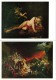 Delcampe - K. Briullov Paintings; Set Of 16 BIG Postcards 15x21 With Cover - See All Scans - Peintures & Tableaux