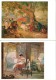Delcampe - K. Briullov Paintings; Set Of 16 BIG Postcards 15x21 With Cover - See All Scans - Peintures & Tableaux
