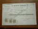 Quittance - Reçu La Sécurité Française PARIS / Bruxelles / 1930 ( D´Assurances ) ! - Lettres De Change