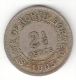 * Britisch North Borneo  2,5 Cents1903 H Km 4    VF - Maleisië