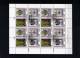 Historische Posthausschilder 1990 DDR 3306/9,4-Block+KB SST 53€ Kaiserliche Postagentur S/s M/s Sheetlet Bf Germany - Gebraucht