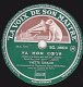 78 Tours - LA VOIX DE SON MAITRE SG.20024 - Etat EX - YVETTE GIRAUD -  CHOISIS TON METIER - VA MON COEUR - 78 Rpm - Schellackplatten