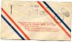 CANADA LETTRE AVEC GRIFFE VIOLETTE CANADA AIR MAIL CALGARY TO WINNIPEG - Erst- U. Sonderflugbriefe