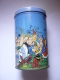 RARE BOITE  EN METAL Fer Blanc DE COOCKIES  ASTERIX - LA FETE - Art De La Table