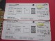 2 Billets Ticket D'avion British Airways&gt;&gt; Londres Marseille BOARDING Pass Embarquement London - Welt