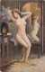 210485-Arno Von Riesen, Susses Nichtstun, Beautiful Nude Woman In Front Of A Mirror, S & G S I B No 1286 - Riesen, Arno Von