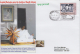 India 2010 Cinema Actor  Amitabh Bachchan Spins Charkha At Gandhi Ashram  Charkha Postmark Ghandhi Photo Cover # 50660 - Mahatma Gandhi