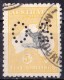 Australia 1915 Kangaroo 5 Shillings Grey & Yellow 2nd Wmk Perf OS Used - Usati