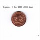 SINGAPORE    1  CENT  2000  (KM # 98) - Singapore