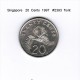 SINGAPORE    20  CENTS  1997  (KM # 101) - Singapore