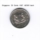 SINGAPORE    20  CENTS  1997  (KM # 101) - Singapore