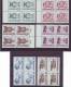 1150d: Österreich 1970 Serie Alte Uhren, Old Clocks, FDCs Plus Blocs Of 4 ** (3 Scans) - Clocks